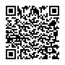 Código QR para número de teléfono +260972265844