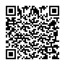 Código QR para número de teléfono +260972265848