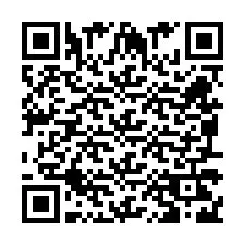 Codice QR per il numero di telefono +260972265849