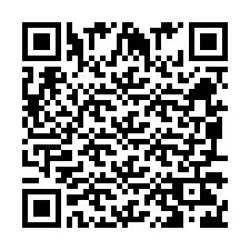 Codice QR per il numero di telefono +260972265850