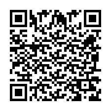 Codice QR per il numero di telefono +260972265859