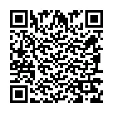 Codice QR per il numero di telefono +260972265881