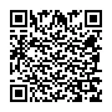 QR kód a telefonszámhoz +260972265883