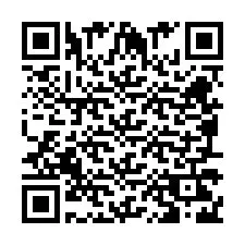 Código QR para número de telefone +260972265886