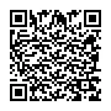 Código QR para número de teléfono +260972265890