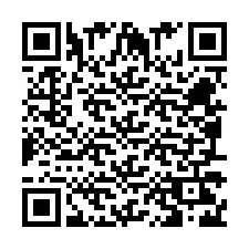 Codice QR per il numero di telefono +260972265893