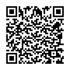 QR-koodi puhelinnumerolle +260972265899