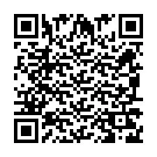 Codice QR per il numero di telefono +260972265901