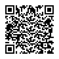 Código QR para número de telefone +260972265916