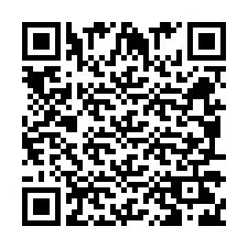 Código QR para número de telefone +260972265920