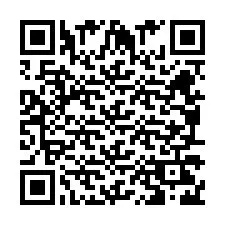 Código QR para número de teléfono +260972265922