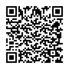 Código QR para número de teléfono +260972265928