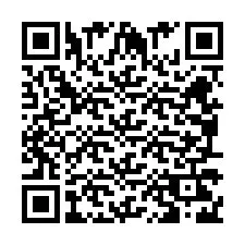 QR kód a telefonszámhoz +260972265932