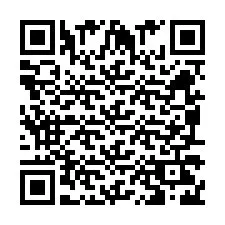 Código QR para número de teléfono +260972265940