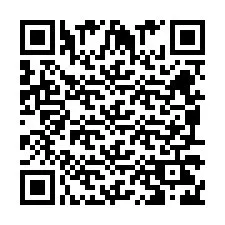 QR kód a telefonszámhoz +260972265942