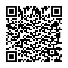 Codice QR per il numero di telefono +260972265988