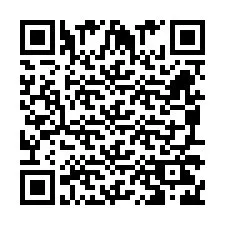 QR-код для номера телефона +260972266005