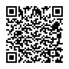 Código QR para número de telefone +260972266007