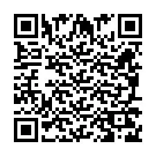 Código QR para número de telefone +260972266025