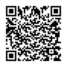 Código QR para número de telefone +260972266038