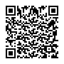 QR kód a telefonszámhoz +260972266041