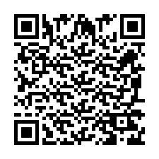 Codice QR per il numero di telefono +260972266051