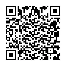 Código QR para número de teléfono +260972266056