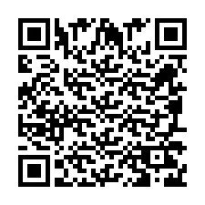 Código QR para número de telefone +260972266081