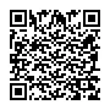 QR Code สำหรับหมายเลขโทรศัพท์ +260972266085