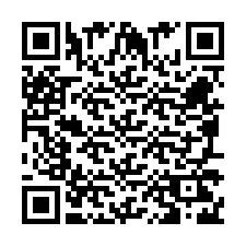 Código QR para número de teléfono +260972266087