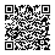 Código QR para número de teléfono +260972266100