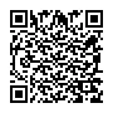 QR-koodi puhelinnumerolle +260972266101