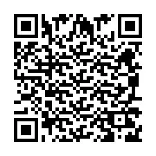 Código QR para número de telefone +260972266102