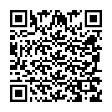 Codice QR per il numero di telefono +260972266104