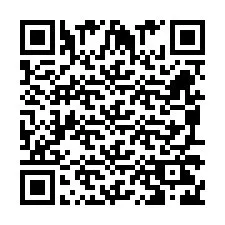 QR-code voor telefoonnummer +260972266105