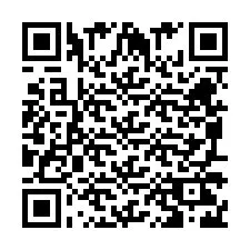 QR-код для номера телефона +260972266116