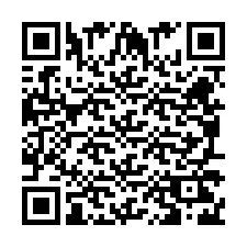 Codice QR per il numero di telefono +260972266126