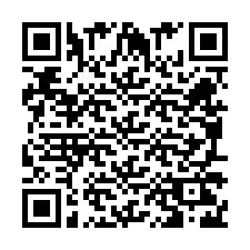 Código QR para número de teléfono +260972266129