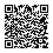 QR Code สำหรับหมายเลขโทรศัพท์ +260972266167