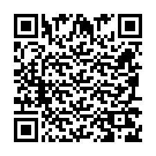 Codice QR per il numero di telefono +260972266185