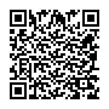 QR-koodi puhelinnumerolle +260972266195