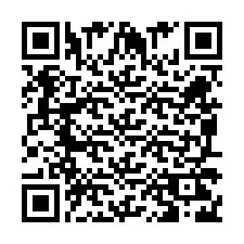 Código QR para número de teléfono +260972266219