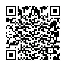 Código QR para número de telefone +260972266271