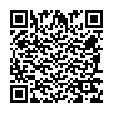 Codice QR per il numero di telefono +260972266287