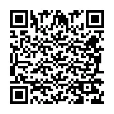 QR-код для номера телефона +260972266476