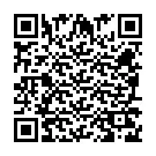 QR-koodi puhelinnumerolle +260972266493