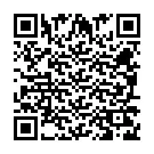 Código QR para número de telefone +260972266523