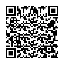 QR-код для номера телефона +260972266527