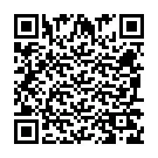 QR-koodi puhelinnumerolle +260972266543