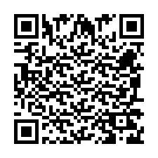 QR-код для номера телефона +260972266547